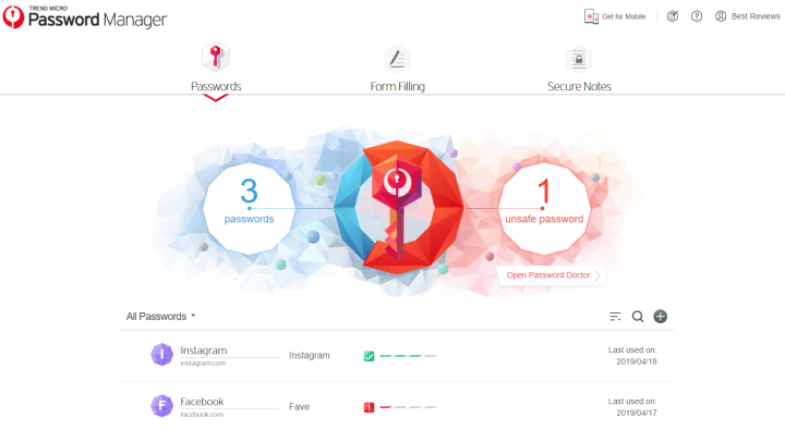 TrendMicro password manager review