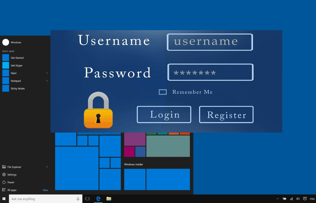 windows password manager