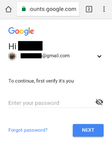 google chrome password manager fingerprint