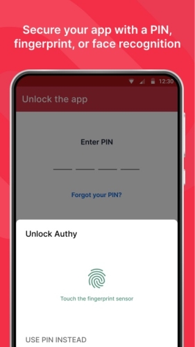 Authentication Methods in Authy
