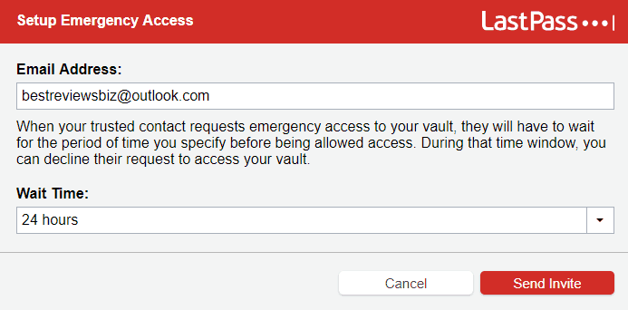 The Emergency Access Feature