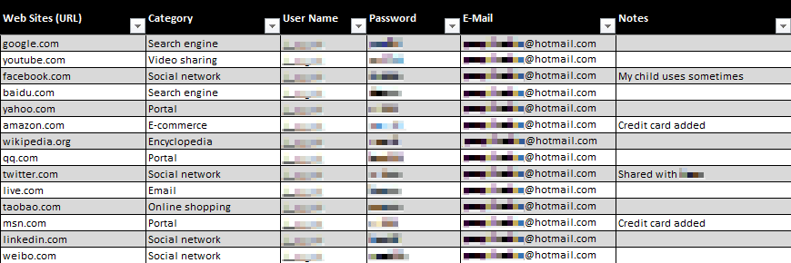 Credit Card Tracker Template from password-managers.bestreviews.net