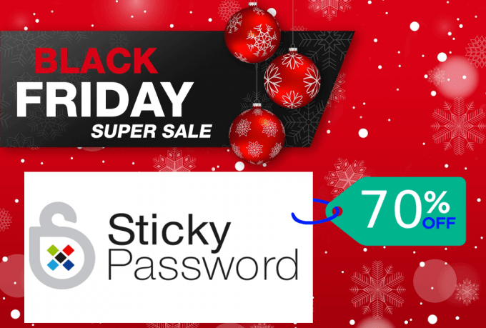 Sticky Password 2017 Black Friday Offer